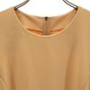 FOXEY NEW YORK Made In Japan No Sleeve One Piece 40 Beige Women Used