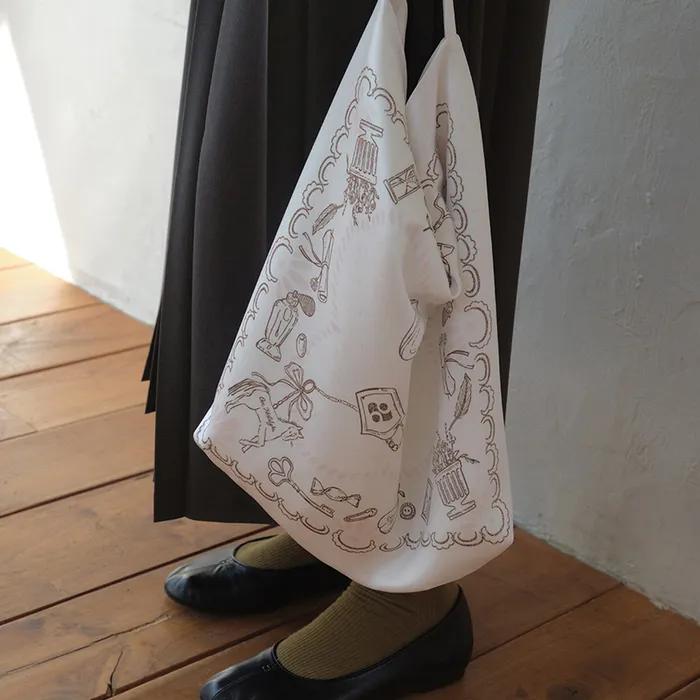 Satin Story Drawing Bag_2color(O26ACC02)