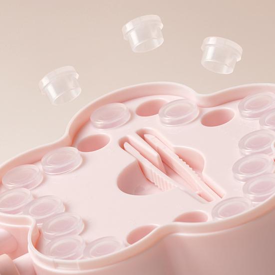 Baby Teeth Storage Box Kids Teeth Preservation And Collection Organizer Cute Flower Shape Baby Lost Tooth Case Gift for Boys Girls