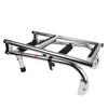 4 Step Marine Boat Accessories Stainless Steel Folding Ladder Marine Pontoon Ladder 2+2 Step for yacht