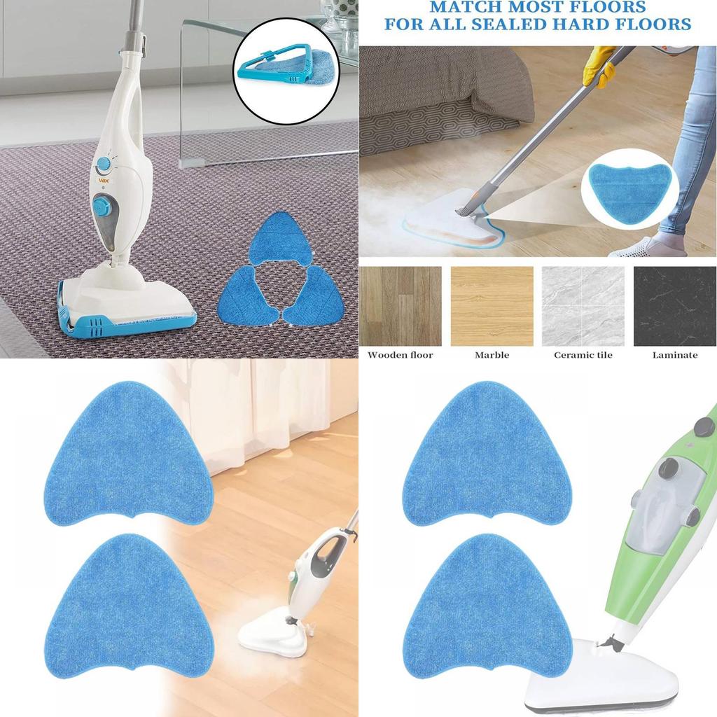 Durable Blue Steam Mop Cloth Pad Perfectly Designed For Vax S85-cm S86-sf-p S86-sf-t S86-sf-c Models