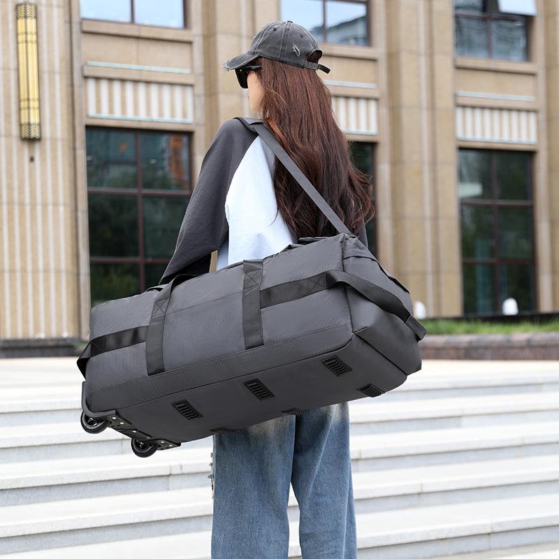 Multi-Functional Wheeled Travel Bag: Super Large Capacity for Business, Travel, Outdoor or Checked Luggage
