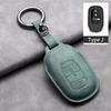 Leather Car Key Case Cover Holder Keychain Protector Shell for Honda Accord EX EXL Civic CRV HRV Pilot Ridgeline 2016 2017 2018