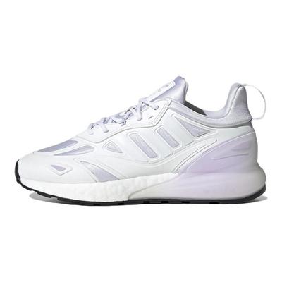 Originals ZX 2K Boost 2.0 Stoff Mesh TPU Gummi Sportlich Minimalistisch Langlebig Stoßdämpfung Low Top Lifestyle Freizeitschuhe Damen Sneaker GW8287
