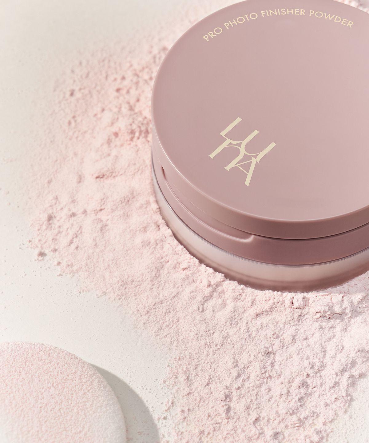 Профессиональная финишная розовая пудра Pink powder