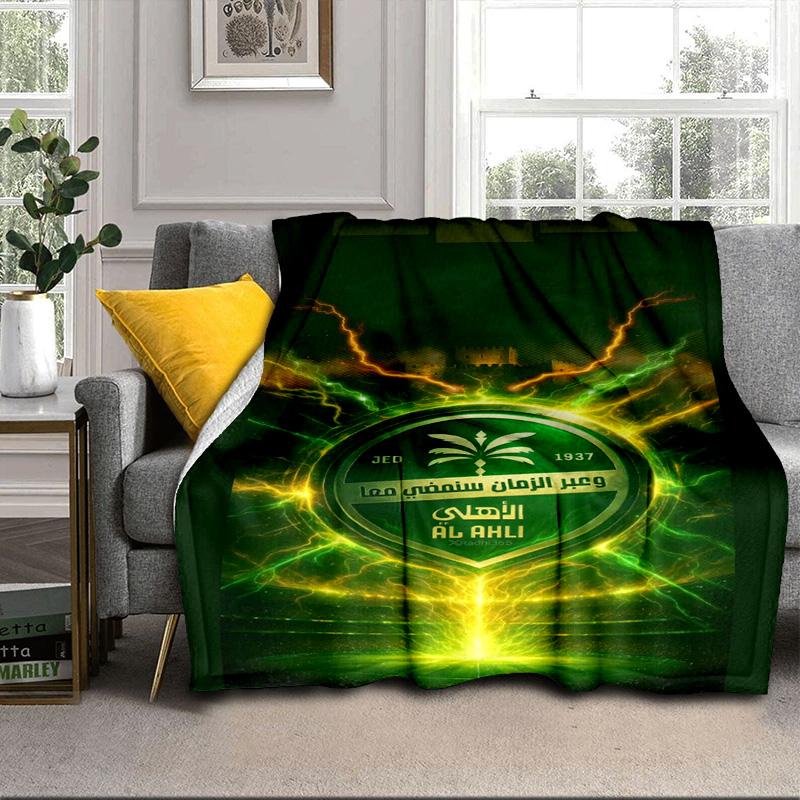 AS Saint Emblem Portable Blanket/Soft Blanket Bedding Blanket Suitable for Travel Camping Living Rooms Offices Sofas Fan Gifts