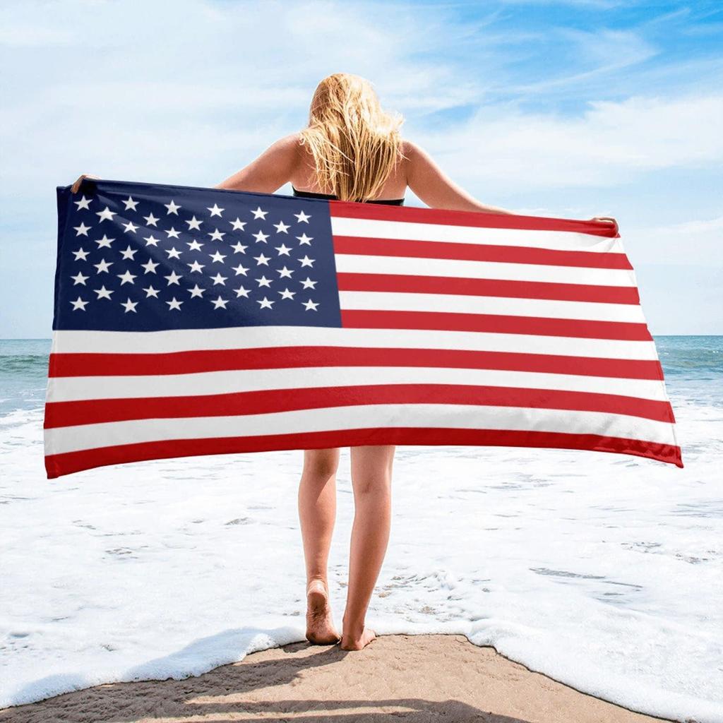 Weltmeisterschaft Nationalflagge Schnelltrocknendes Mikrofaser Strand- & Badetuch