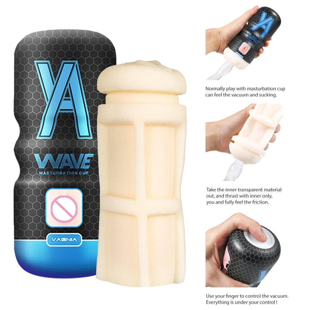 Masturbator für Männer, Flugzeugbecher mit Vakuumstimulator, realistische Vagina, Taschenmuschi für Männer, männliches Spielzeug für Erwachsene, Waren für Männer