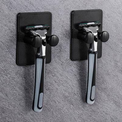 Waterproof Razor Holder Wall-Mounted Shaver Multifunctional Shaver Organizer
