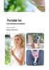 Compact High-Speed Handheld Electric Fan with Digital Display & Long Battery Life - Customizable Gift with Strong Wind Power for Outdoor Use