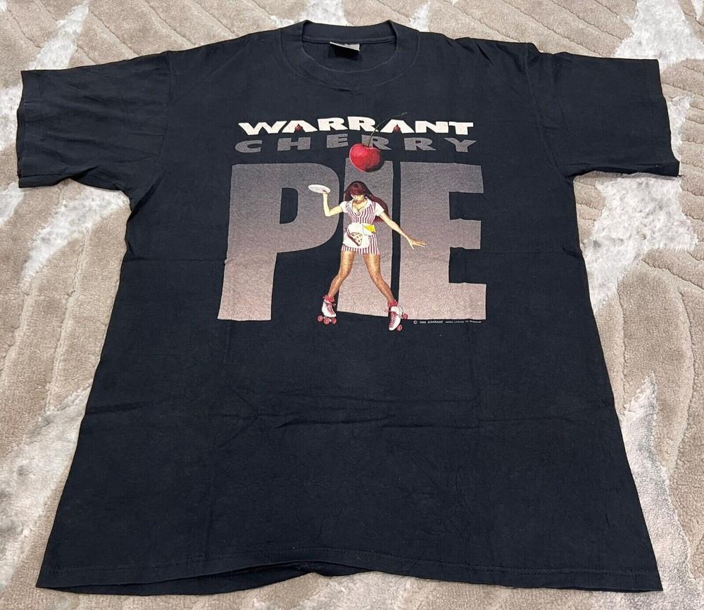 New! Warrant Band Cherry Pie Cotton Shirt Unisex Concert S to 5XL MQ175 Unisex T-Shirt M