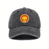 Baseball Cap Women's Literary Retro Outdoor Washed Baseball Cap Peaked Cap