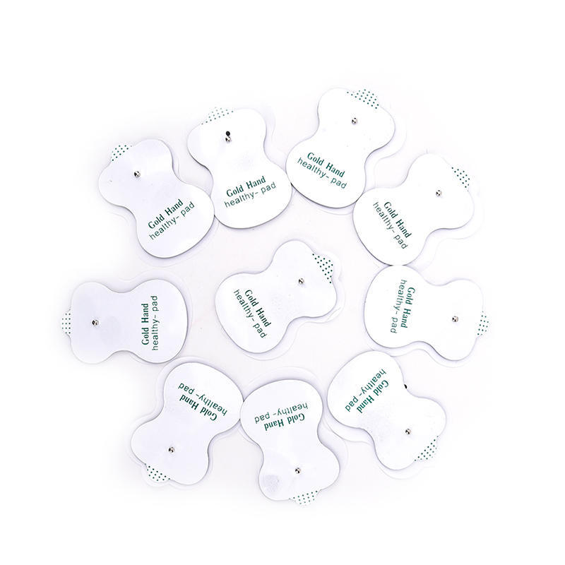 10/20xwhite Electrode Pads for Tens Acupuncture Digital Therapy Machine Massagerear Clip Electrode Lead Wires
