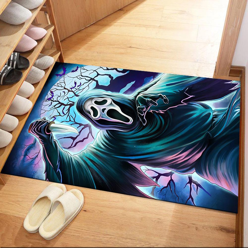 Halloween 95 Area Rug Design for Balcony Dormitory Entryway Playrooms Anti-slip Rug Office Home Decor Wedding Party Gift