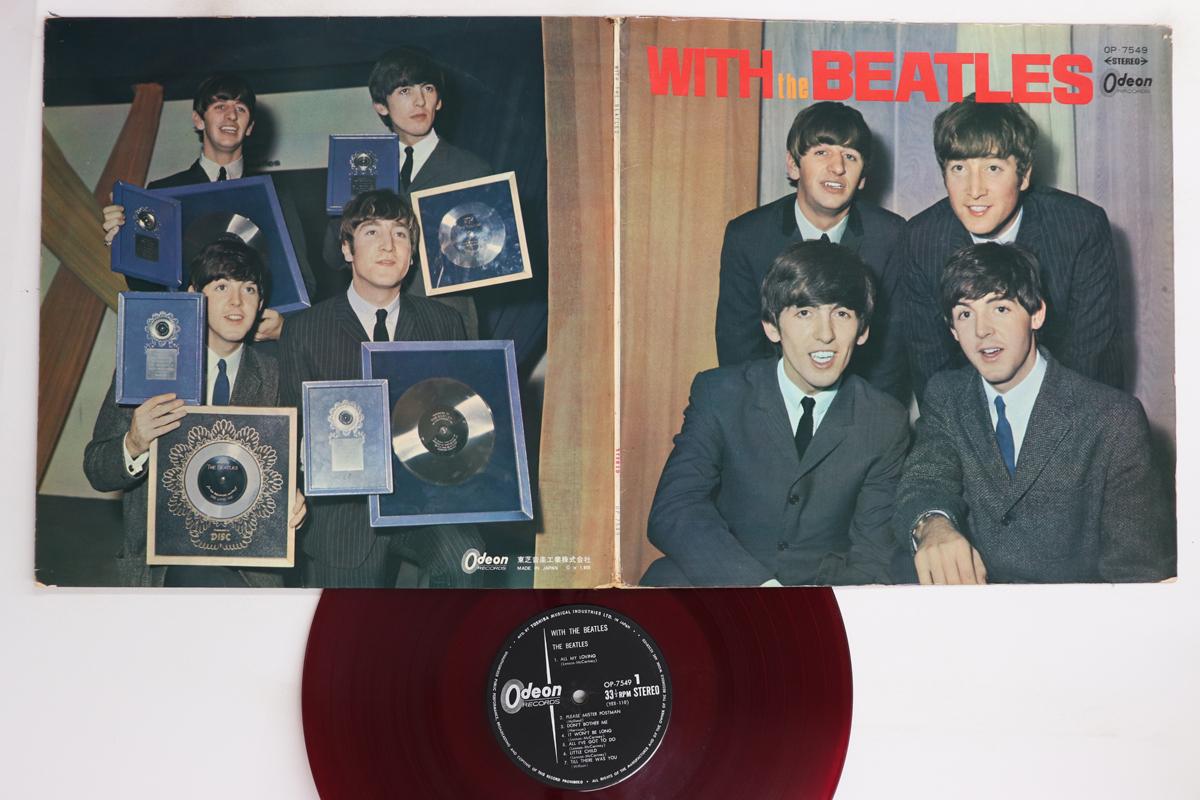 

LP Record BEATLES - With The Beatles OP7549 ODEON 1966 Japan Rock Used