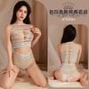 Sexy Hollow Out Crotchless Fishnet Lingerie For Women Plus Size
