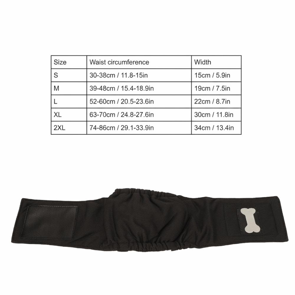 Graphene Fabric Male Dog Underwear High Absorb Layer Leakproof Pet Wrap Urine Containment