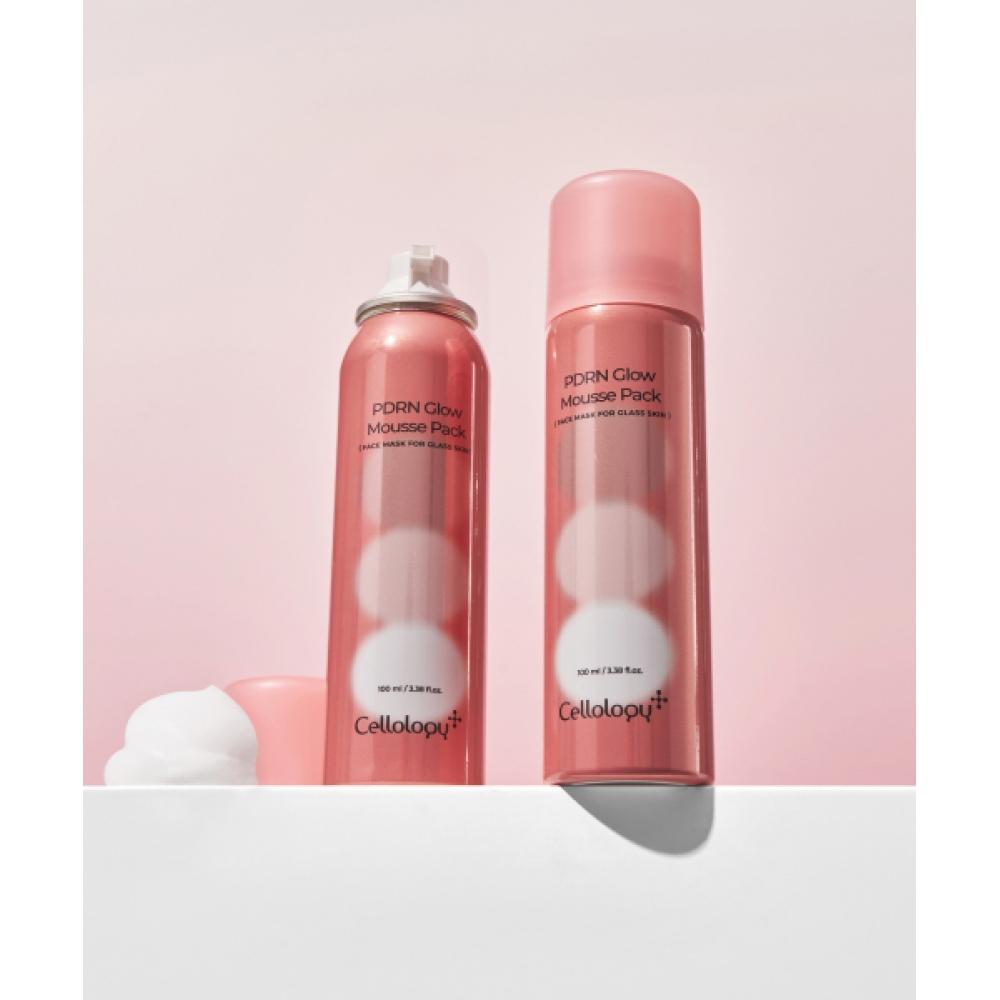 Cellology Pdrn Glow Mousse Pack  Elastic Lifting Radiance Mask Pack