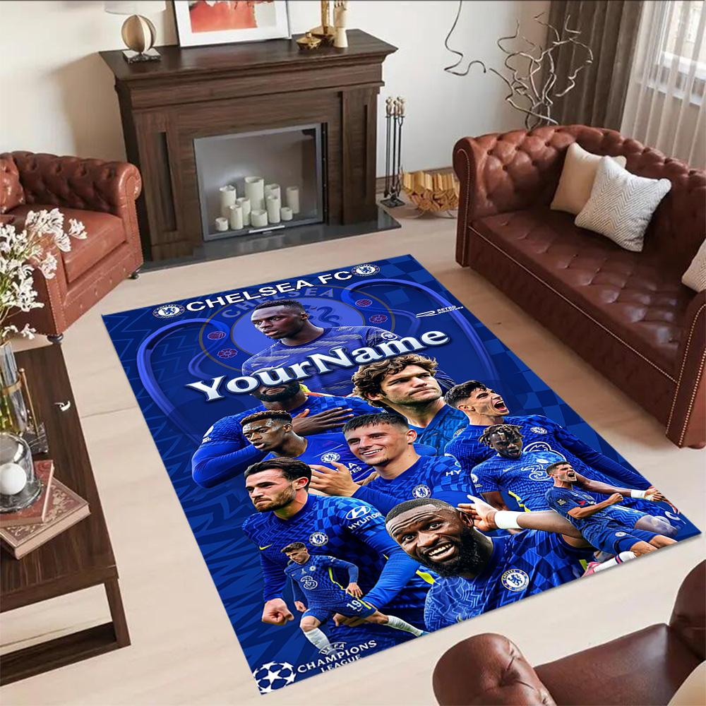 Chelsea Customize Your Name Carpet Design for Bedrooms Dining Room Decorate Room Balcony Antislip Carpet Decorate Offices Spiritual Gift
