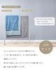 Imabari Mini Bath Towels, Set of 3, Small Size, Slim Bath Towels, 40x110cm, Quick-Drying, Ice Blue, Blue-Green, Smoky Blue
