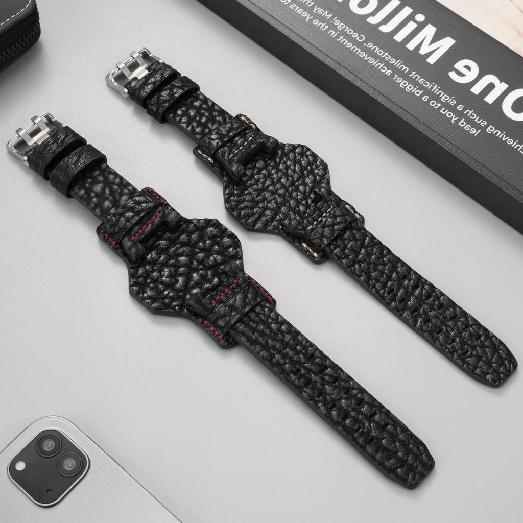 For Casio Big Mud King 3rd Generation GWG-B1000 GWG-B1000-1A/3A/1A4 Modified Sports Rough Leather Watch Strap Men Watchband