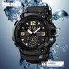 Cool Men's Outdoor Sports Watch Large Dial Multifunctional Waterproof Electronic Watch Men's