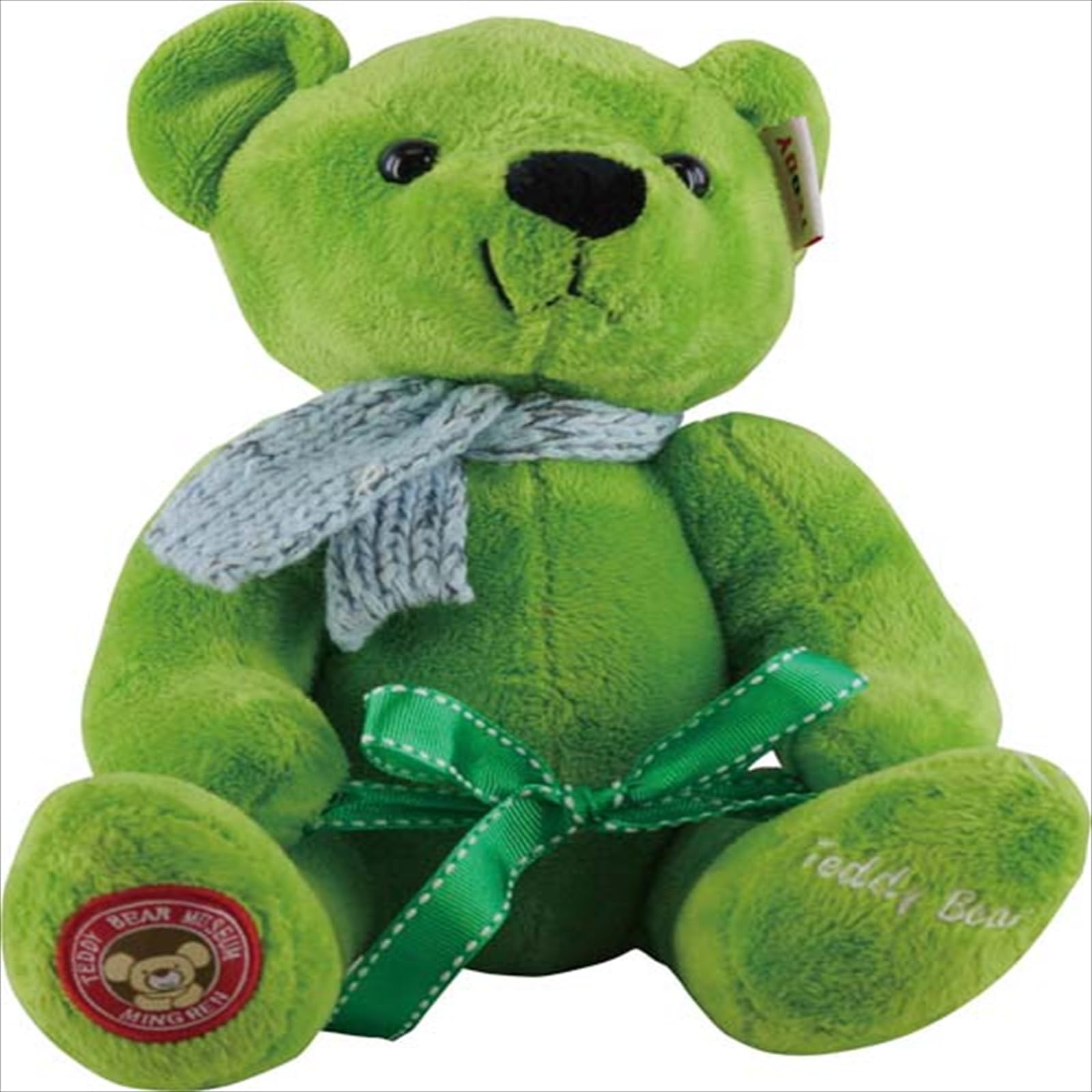 

Plush Teddy Colorful Fluffy Animal Perfect Gift for 762987 Q-FLA Bear, Bear, Medium, Green, Bear, Celebrations, зелёный