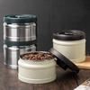 MERMOO YILAN Coffee Canister, Vacuum Canister, Coffee Storage Container, Food Storage, Vacuum Storage Container, Anti-oxidation, Storage Box for Beans
