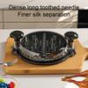 Chicken Shredder Tool Manual Chicken Shredder with Transparent Cover Multi-Purpose Kitchen Tool for Pork Beef Fish Salads Pet Food