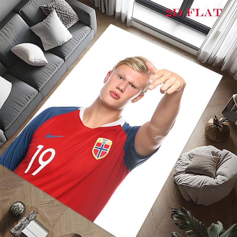 Erling Haaland Magic Poster Carpet Rug for Living Room Bedroom Home Sofa Decoration,Kids Play Nonslip Floor Mat