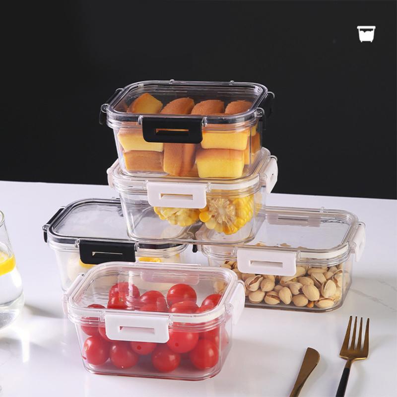 Kitchen Transparent Storage Box Large Capacity Keep Fresh Food Canister Container For Vegetable