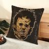 S-Saw Massacre Cushion Cover Soft Short Plush Pillow Cover Smooth Cozy Texture Aesthetic Cushion Case Home Decor