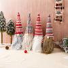 Christmas Decoration Wine Bottle Cover European and American Style Knitted Wool Faceless Old Man Long Beard Wine Bottle Hat Home Decoration