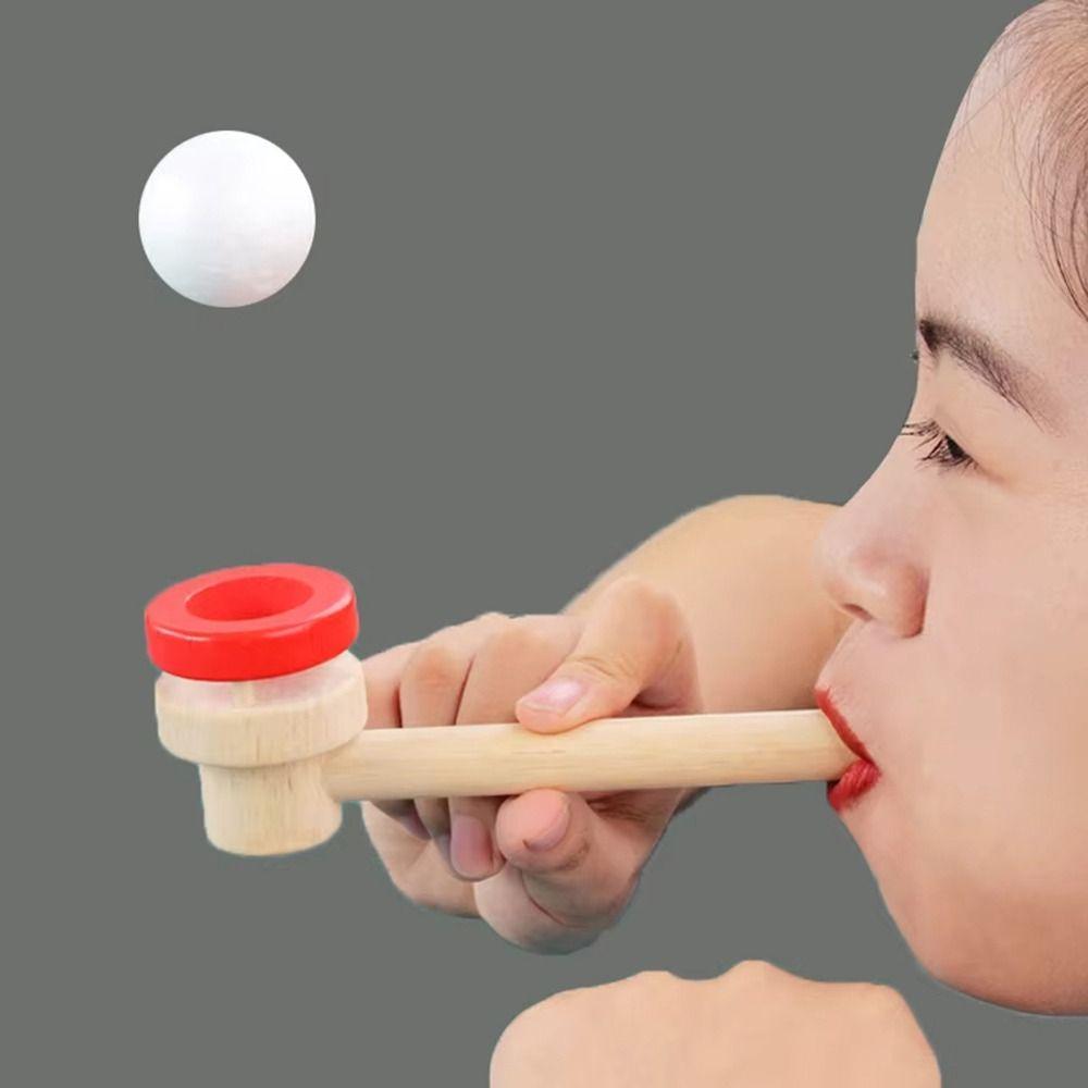 Educational Blowing Floating Ball Toy Kids Parent-Child Game  for Lung Capacity Training