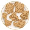 8Pcs/Set  Biscuit Mold Forest Animal Shape Cookie Cutter Icing Fondant Cake Tool