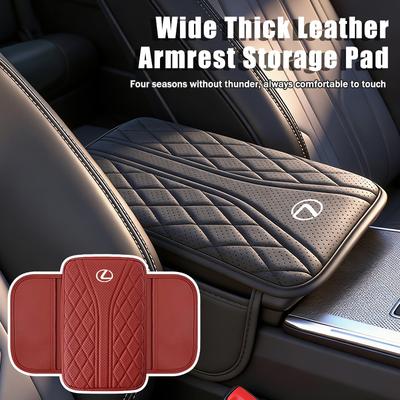 For Car Armrest Box Pad Auto Protective Armrest Mat Storage Bag RX350 IS250 IS200 GS300 LX570 RC350 UX250h ES350