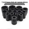 1-Inch Heavy-Duty Air Impact Wrench with Extended Electric Pneumatic Socket for Truck Tires