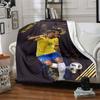 1pc Neymar14 Blanket, Gift, for Men and Women, Soft Blanket, Good for Sofa Bed Couch Travel, Lightweight Flannel Blanket
