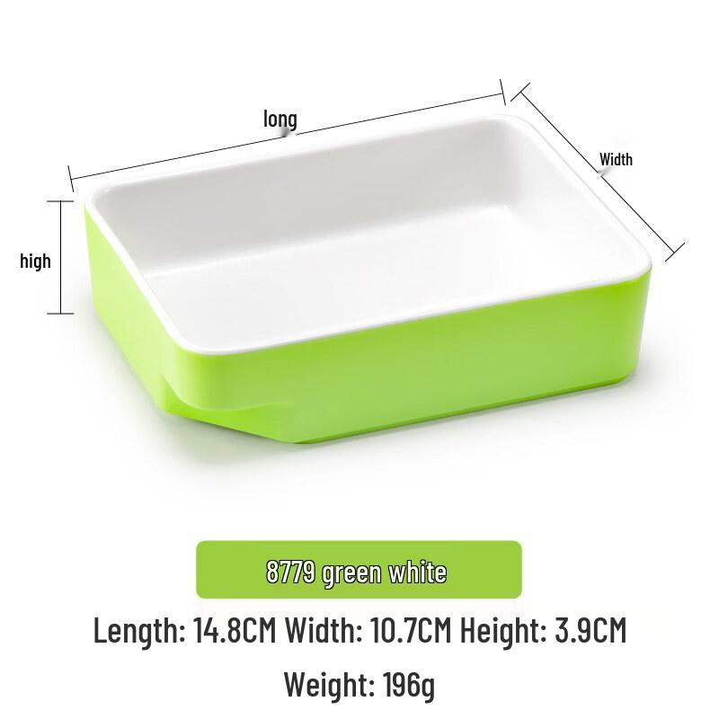 Japanese Style Melamine Rectangular Hot Pot & Side Dish Plates