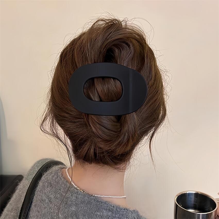 

Корейские Элегантные Заколки для Волос Краб Матовые из Ацетатной Кислоты Зажим для Волос Ложка Зажим для Волос Шпилька Новые Заколки Хвост Женские Аксессуары для Волос