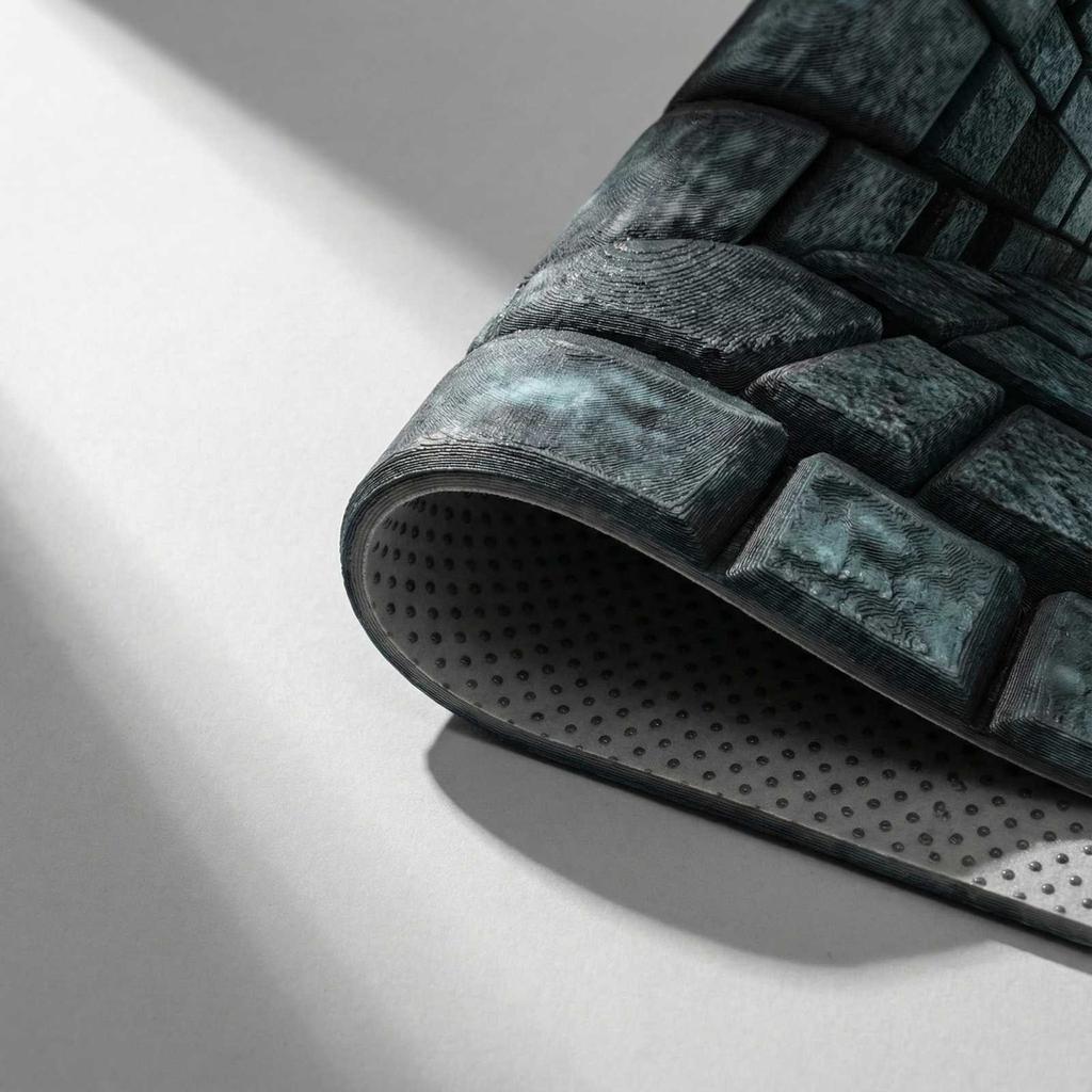 3D Visual Entrance Door Mat And Household Bathroom Floor Non- Mat