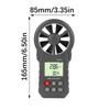 Portable Lightweight Wind Speeds Meter with Slim Design & Lightweight Anemometer for Easy Carrying in Outdoor Field Work