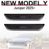 Door Sill Cover Protector For 2025 2026 Tesla Model Y Juniper Rear Welcome Pedal Guard Pad Anti-dirty Strip Interior Accessories