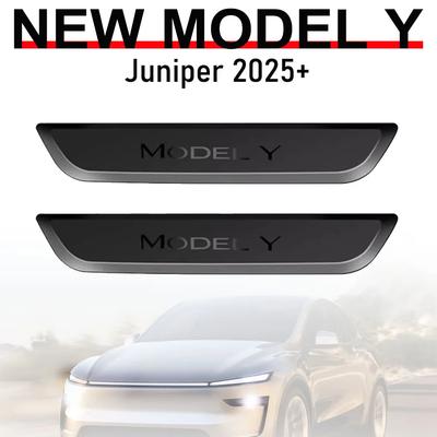 Osłona Progu Drzwi Ochronna Na 2025 2026 Tesla Model Y Juniper Tylny Pedał Powitalny Ochraniacz Pasek Przeciwzabrudzeniowy Akcesoria Wnętrza