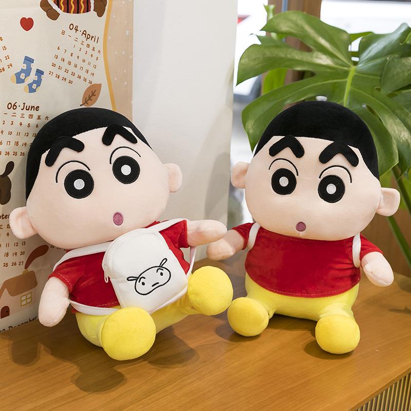 Crayon Small New Doll Backpack Small New Plush Toy Large Doll Throw Pillow Birthday Gift Doll