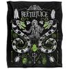 Beetlejuice Worm Polyester Soft Touch Blanket