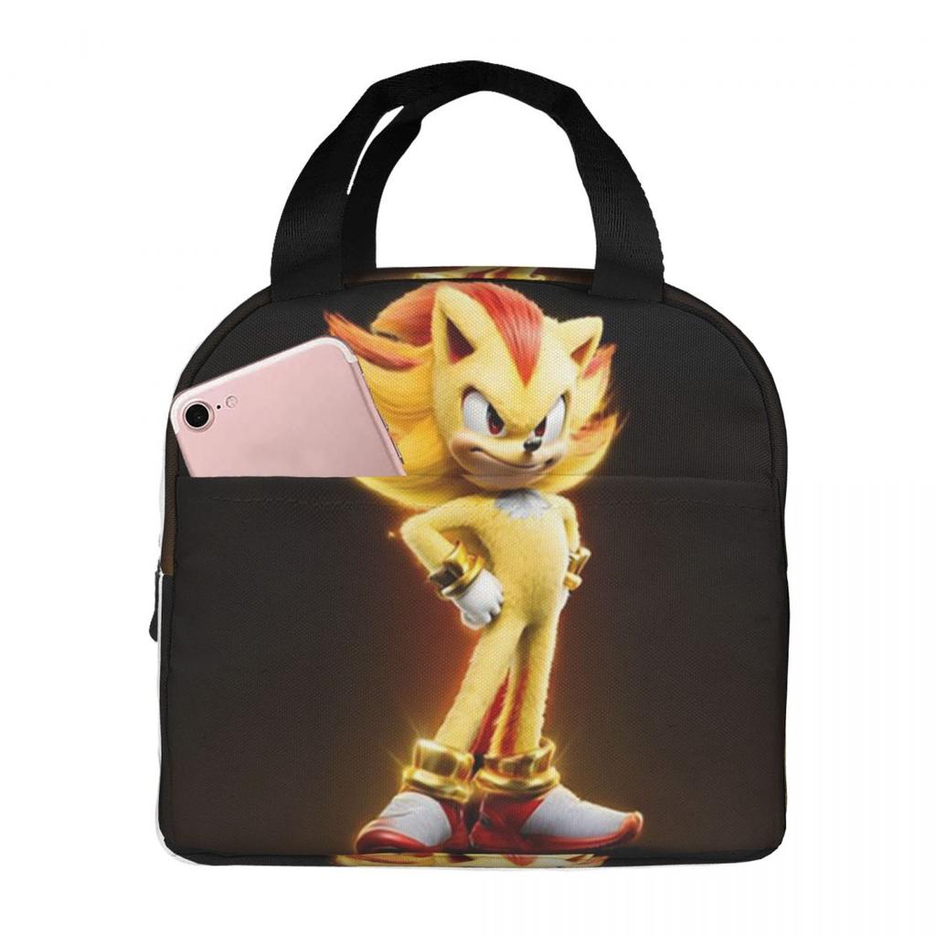 Super Shadow Insulated Lunch Bag for Kids School Cooler Thermal Food Box Tote Portable Lunch Boxes Container