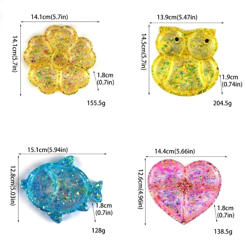 Tray Silicone Mold Concrete Cement Plaster Epoxy Resin Geometric Storage Dish Plate Mould Home Handicraft Decoration