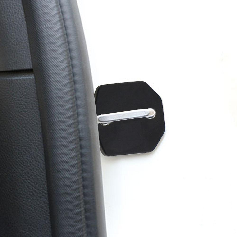 Door Lock Buckle Decoration Cover Trim for Ford Mustang 2015 2016 2017 2018 2019 2020 2021 2022 2023 Car Accessories ABS