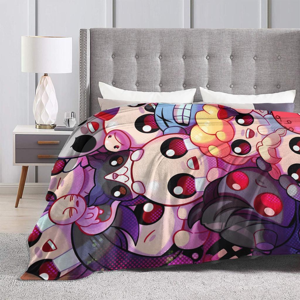 The Binding of Isaac Plush Blanket Kids Flannel Throw Blanket For Bedroom Soft Custom Quality Bedspread Gift